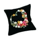 thumbnail image 1 of Kits de fundas de almohada bordadas, funda de cojín, punto de cruz, inicio hecho a mano estiloD, 1 of 7