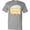 AC-Heather Grey, variant on Inktastic Cute Smiling Cake with Confetti Sprinkles T-Shirt