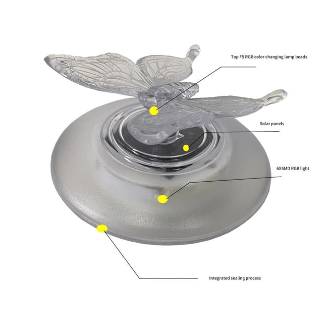 Solar Powered LED Float Light RGB Color Fountain Light Swimming Pool Lamp Decorative Pond Water Light with Built-in 600mAh Battery for Garden Pool Fountain Pond