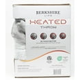 "Berkshire Life, Super Soft Cozy Heated Throw, Luxe Faux Fur, 50"" x 60