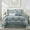 Blue, variant on Lanco Beige Comforter Set California King Size , Jacquard Bedding Set , All Season , Ultra-soft Comforters