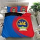thumbnail image 1 of Bandera de Mongolia Escudo de Armas Juego de Cama Círculo Rlt13, 1 of 5