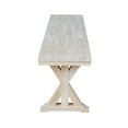 thumbnail image 6 of International Concepts Ready to Finish Canyon Bench, 6 of 9