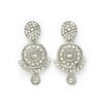 thumbnail image 7 of Sukkhi Rhodium Plated Silver AD White Stone Choker Necklace Set & Earring Jewellery Set For Women, 7 of 7