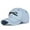 Sky Blue, variant on Girls Womens Baseball Cap Adjustable Sun Hat For Casual Running Light Workouts Play Black One Size