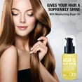 thumbnail image 5 of Cab's Moroccan Argan Oil Hair Oil for Nourishing and Repair, Adding Hair Shine to Damaged Hair, Paraben Free, Sulfate Free 1.69 fl oz Organic Hair Nutrition Haircare Moisture Silky Serum, 5 of 7