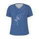thumbnail image 3 of Camisetas de Manga Corta para las Mujeres, Impresión de Cuello en V Camiseta Casual Top Hecho de 95% Poliéster 5% Spandex para el Uso Diario de Primavera Verano, Camisetas para las Mujeres Casual, 3 of 4