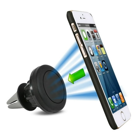 mount phone vent air universal rotating holder agptek magnetic degree samsung galaxy iphone rotation mpow slot grip cd pro