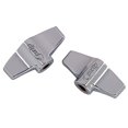 thumbnail image 2 of PDP BY DW Accessories 2pcs Silver Stainless Steel M6 Wing Nut, 2 of 3