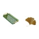 thumbnail image 5 of Bandeja para servir,Bandeja rectangular para servir en la cocina con asa,Esculturas de pared de hojas,Esculturas de pared de hierro forjado con forma de hojas de ginkgo,Escultura decorativa, 5 of 8