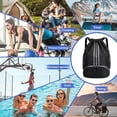thumbnail image 5 of Waterproof Gym Bags with Drawstring, Large Capacity Sports Bag, with Bottom Compartment and Wide Drawstring, Soccer Backpack for Women Men Junior, 5 of 7