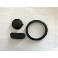 thumbnail image 1 of Husky Towing Trailer Tongue Jack Cap 87456 Brute; Replacement Manual Crank Access Cover For Husky 87248/87247/87641; Includes brake Release Cover and Jack Tube Grommet; Rubber, 1 of 3