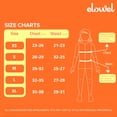 thumbnail image 5 of Elowel Thermal Underwear Set for Girls Kids Thermals Base Layer Large Orange, 5 of 7