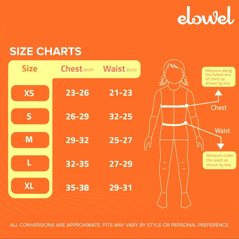 Elowel Thermal Underwear Set for Girls Kids Thermals Base Layer Small Gray