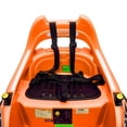 thumbnail image 3 of Xuanlur 12V Ride on Bumper Car for Toddlers, Electric Cars for Kids w/Parent Remote, Ride on Toys w/2-Speed, 2 Driving Mode, 360°Spin, Music, Lights, 5-Point Safety Belt, Orange, 3 of 7
