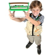 Nature Bound: Critter Barn Habitat - Light-Up Insect Viewer, Built-In Magnifier, Ventilated Lid, Bugs-Fish-Frogs-Worms, Catch & Release Play, Kids 5+