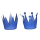 thumbnail image 1 of KAKOWELY 12 coronas de cumpleaños con purpurina, sombreros de fiesta, coronas de príncipe para niños y adultos, decoraciones de fiesta (azul rey), 1 of 4