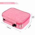 thumbnail image 7 of BAKIBO Pencil Case, 72 Slots Multi-Functional Large Capacity Pens Case Pencil Pouch, Wrap Coloring Pencil Holder Organizer Stationary Bag with Interior Zippered, Pocket for Small Accessories, 7 of 7