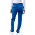 thumbnail image 2 of Adar Pro Scrubs For Women - Skinny Leg Yoga Scrub Pants - P4100 - Royal Blue - XL, 2 of 6