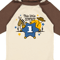 thumbnail image 4 of Inktastic Little Cowboy 1st Birthday Boys Long Sleeve Baby Bodysuit, 4 of 5