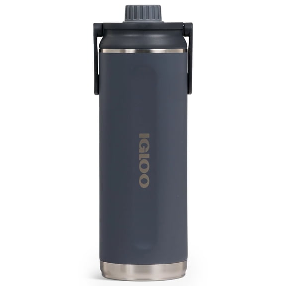 IGLOO 46 oz. Twist ‘n’ Chug Stainless Steel Bottle, Carbonite
