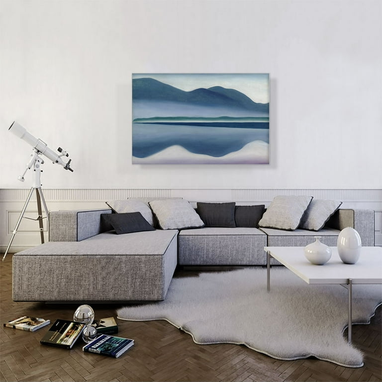 Georgia O&#39;Keeffe Lake George 1922 希少ポスター Georgia O'Keeffe Lake George 1922 希少ポスター Metropolitan