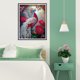 thumbnail image 4 of Diamond Painting 5D DIY Kit de decoración de pavo real con forma especial parcial (YXC522), 4 of 9