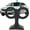 Black, variant on Solar-Powered Spinning Wind Up Key Car Roof Decoration, Funny Novelty Colorful Auto Exterior Ornament Weatherproof Vehicle Roof Decor Accessories for Back of Cars SUV Trucks Vans