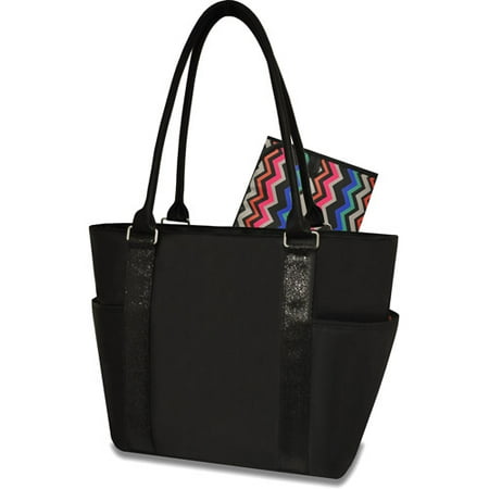 Pretty Baby Sparkle Diaper Tote, Black