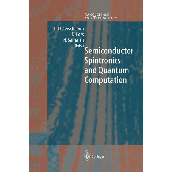 Nanoscience and Technology Semiconductor Spintronics and Quantum Computation, (Paperback)