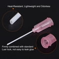 thumbnail image 4 of 100Pcs 20G Dispensing Needles With Luer Lock, 1" PTFE Glue Needle Tube Flexible Needle Pink, 4 of 6