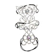 thumbnail image 3 of Cadena de muslo Boho Belly Dance Leg Chain para el compromiso del día de San Valentín Playa Beach, 3 of 7