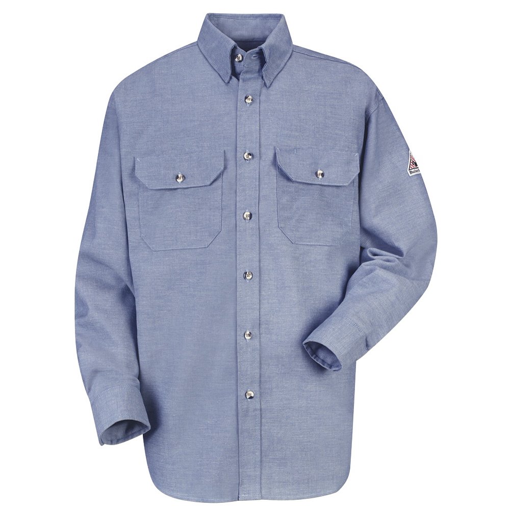 Bulwark Bulwark Uniform Shirt EXCEL FR® ComforTouch SLU6 Chambray M