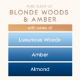 thumbnail image 2 of Glade® Large Candle, 4" x 4" Jar Candle, Blonde Woods & Amber, 2 of 9