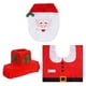 thumbnail image 1 of Decoraciones navideñas para fundas de asientos de inodoro, decoraciones de Papá Noel, cubiertas para inodoros y alfombras de baño, para festivales de, 1 of 8