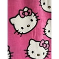 thumbnail image 4 of Jay Franco & Sons, Inc. Hello Kitty Beach Towel, 36 x 70 inches, 100% Cotton Hot Pink - Faces All Over, 4 of 5
