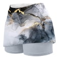 thumbnail image 4 of Mqqzkk Women's Floral Skorts Skirts Inner Shorts Tennis Skort Running Sports Pickleball Skirt Athletic Sports Shorts Skirts, 4 of 6