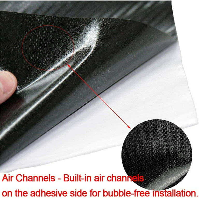  Rollo de vinilo adhesivo de fibra de carbono 3D para coche,  11.8 in x 50.0 in, 12 colores (nombre del color: morado, tamaño: 50.0 x 3.9  in) : Herramientas y Mejoras del Hogar
