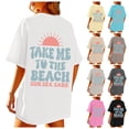 thumbnail image 7 of Graphic Tshirts for Women Crewneck Summer Oversized Tees Short Sleeve Loose Basic Tops 2026, 7 of 7