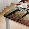 thumbnail image 5 of HAOXIT Square Tablecloth,Stain Wrinkle Resistant ,for Kitchen Camping Dining 46*46, 5 of 8