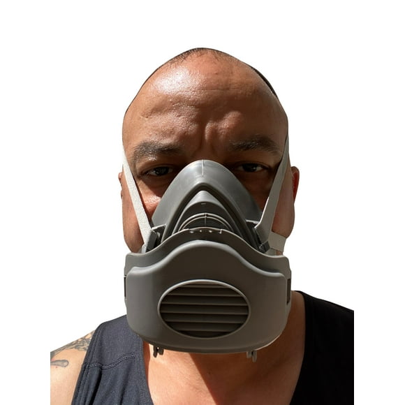 Gas Mask Respirator Half Face Protect for Painting Spray Face-piece for outdoor