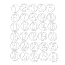 FRCOLOR  Number Cutouts DIY Accessories Recognition Skills