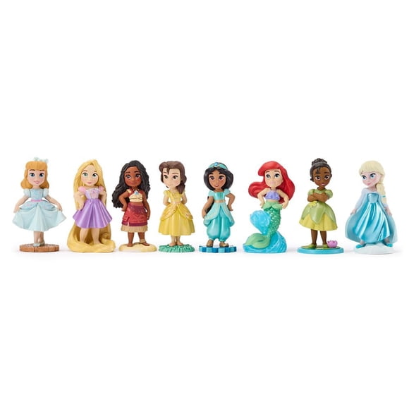 Set de 8 figuras de princesas Toy Figure DISNEY STORE Once Upon a Story