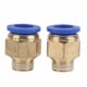 thumbnail image 1 of Conector rápido recto, tubo de aire de 14 mm Accesorios de empuje neumáticos Conector rápido neumático Integración perfecta, 1 of 12