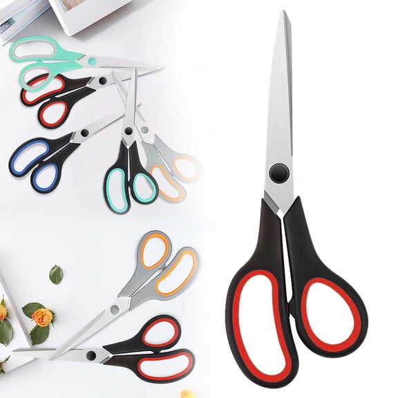 FURNIX Left Hand Fabric Sewing Scissors,Multipurpose All Purpose Scissors,Sharp Durable Cutting Scissors,Heavy Duty Office Scissors,Craft Cutting Scissors,Home Sewing Craft Stationery