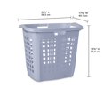 thumbnail image 3 of Sterilite Ultra™ Easy Carry Hamper Washed Blue, 3 of 4