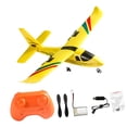 thumbnail image 1 of Avión RC, planeador de control remoto, fácil de volar, juguete volador al aire libre de tiempo de 2 canales para niñas, niños, regalo 1 batería amarilla, 1 of 8