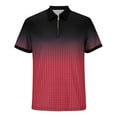 thumbnail image 4 of CaiJunJia George Polo Shirt,Men's Polo Shirts Long and Short Sleeve Cotton Blend Heather Moisture Wicking Casual Collared Shirts, 4 of 6