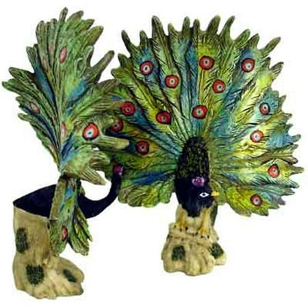 Barjan 1256437 Peacock With Open Tail Fan - This One Is Tame