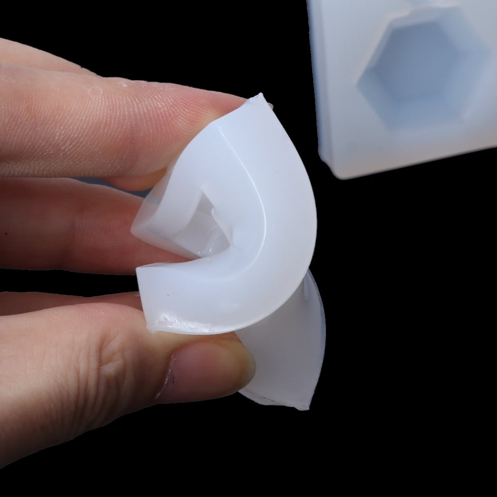 tegongse Silicone Resin Mold DIY Mini Perfume Bottle Casting Molds DIY Craft 3D Mold for Art Craft Making Handmade Toys for Child